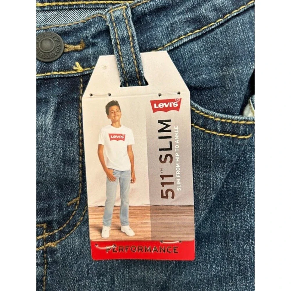 New with Tags - Levi's Boys 511 Slim Fit Denim Jeans